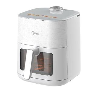 美的新风烤空气炸锅大容量双热源电烤箱2026新款家用多功能电炸锅