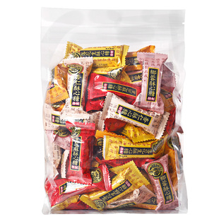 徐福记酥心糖500g散装混合口味黑芝麻糖落花生食品小零食批发糖果