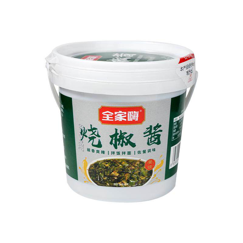 全家嗨烧椒酱重庆炭烧风味大桶装