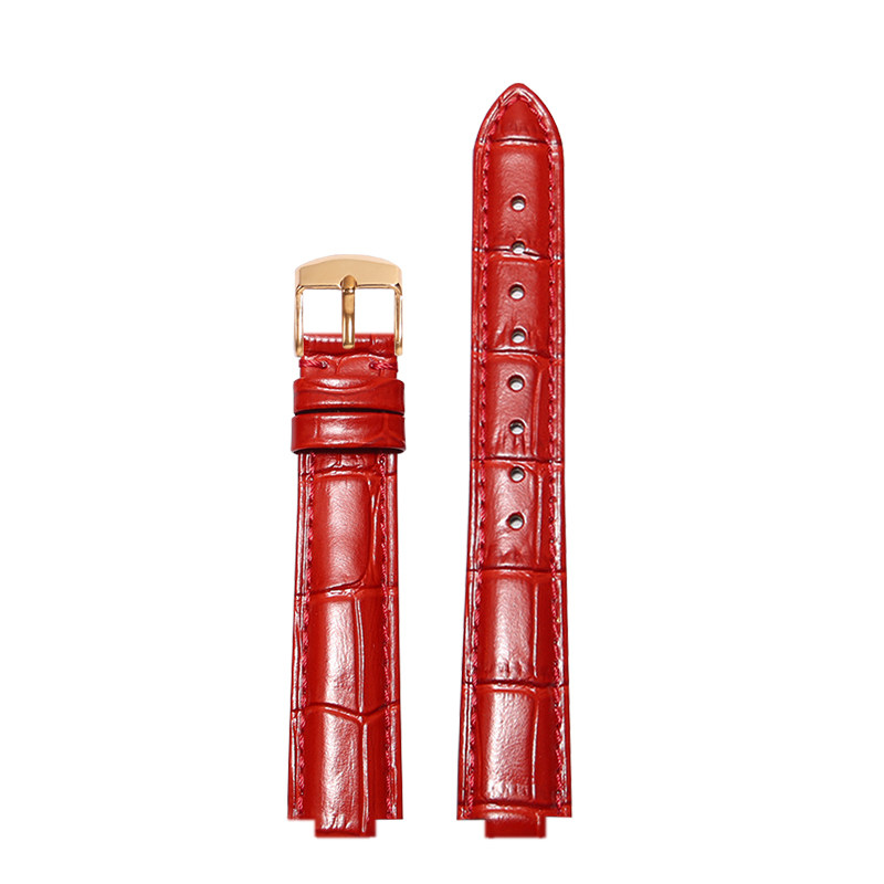 卡西欧SHEEN真皮凸口女士表链