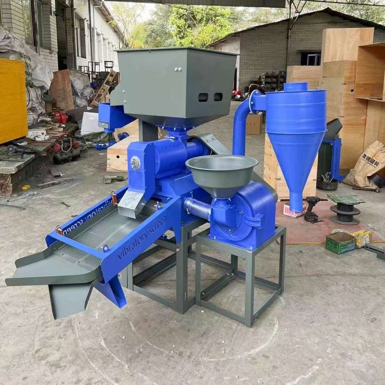 细糠碾米机打米机小型家用打米粉碎一体机精米新款商用稻谷脱壳机