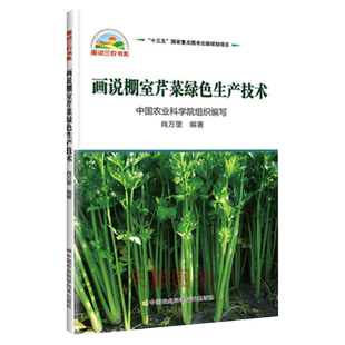 画说棚室芹菜绿色生产技术种菜书籍大全大棚蔬菜种植技术大全蔬菜种植书籍大全蔬菜病虫害防治蔬菜病虫害诊断与防治农业书籍