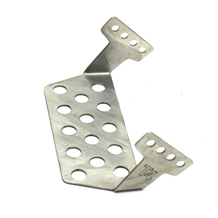 traxxas trx-4 底盘护甲 护板 护蛋护桥 不锈钢升级改装件 配件