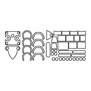 液态纳米水凝膜适用于芬迪FENDI小怪兽包包五金贴膜五金保护膜