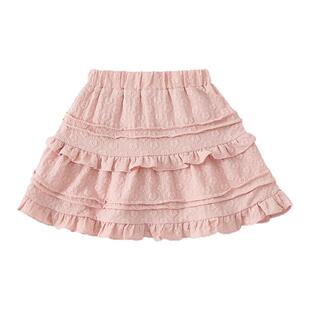 女童短裙夏季2026新款半身裙裤女宝薄款裙子儿童超好看洋气碎花裙