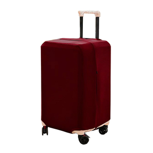 方胖子37分行李箱保护套26寸行李箱防尘罩结婚红色卡拉羊旅行箱套
