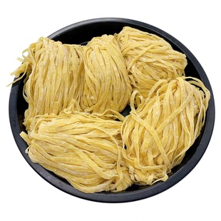 厚皮橙同款竹升面湿面正宗广东港式云吞面碱面面条新鲜细拌面早餐