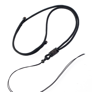 无事牌平安扣玉佩玉坠项链绳子吊坠挂绳男高档挂件绳吊坠绳项链绳