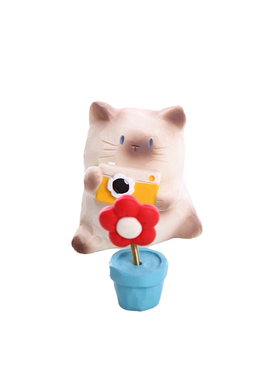 猫猫PAI陪伴盲盒摆件猫咪伴手礼