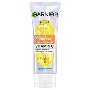 可以提亮肤色洗面奶 泰国GARNIER卡尼尔维C精华洁面乳亮白377控油