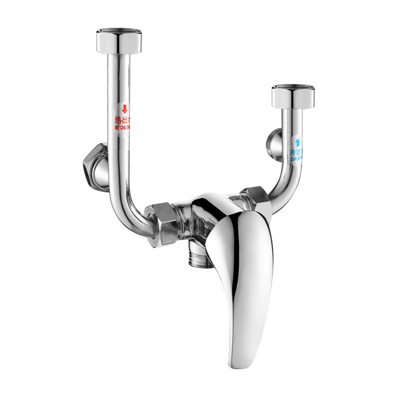全铜电热水器混水阀u型出水龙头