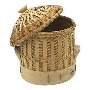 湘西手工竹编蒸饭桶竹制蒸饭筒家用蒸饭大号竹甑子蒸饭神器竹桶饭