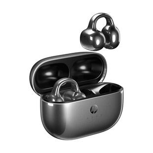 惠普蓝牙耳机无线气骨传导造型不入耳开放式耳夹运动跑步2025新款