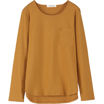 宽松打底衫纯棉长袖t恤长袖百搭