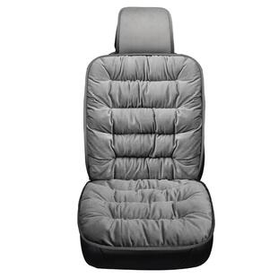 短毛绒汽车单个小卡车大客车公交车坐垫司机主驾驶座椅套冬季全包