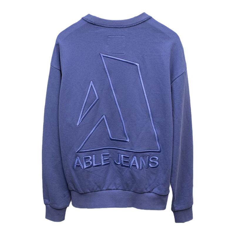 ABLE，JEANS刺绣百搭男女款卫衣