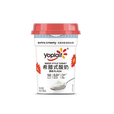 优诺0蔗糖高蛋白希腊式酸奶