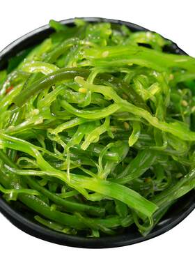 新日期裙带菜丝即食海藻沙拉寿司