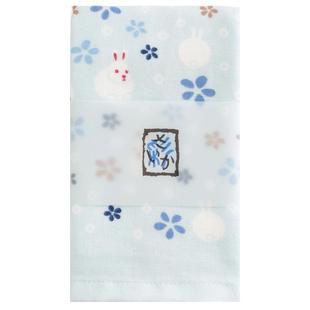 夕才儿美术馆一广毛巾 彩 日式樱花面巾纯棉吸水速干纱布不易掉毛