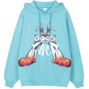 INXX Standby 明星同款兔年限定连帽卫衣情侣上衣