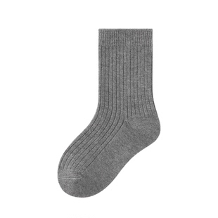 女童羊毛袜中筒袜加绒加厚秋冬款儿童袜子男童保暖袜宝宝短袜冬季