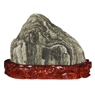 泰山石天然原石泰山石敢当镇宅补角室内靠山石办公室客厅石头摆件