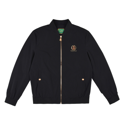 雷迪波尔刺绣烫钻夹克