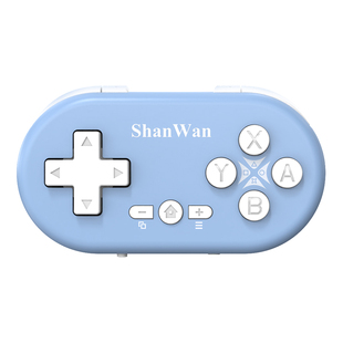 ShanWan主机版Q36XSP陀螺仪迷你小手柄switch一键唤醒PS3/PS4/PC通用模拟器双人成行steam游戏塞尔达传说Lite
