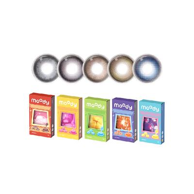 Moody美瞳半年抛时光机彩色隐形