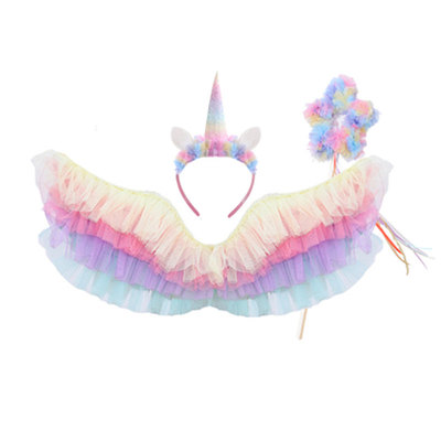 2025新款天使羽毛彩虹仙女魔法棒