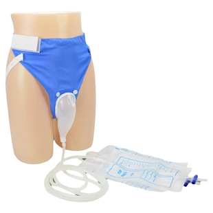 正品接尿器男用硅胶卧床尿床神器老年人导尿女便尿袋防漏集尿器