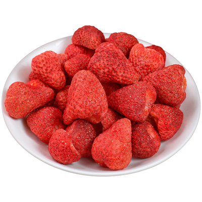 冻干草莓大颗粒草莓脆烘焙小零食