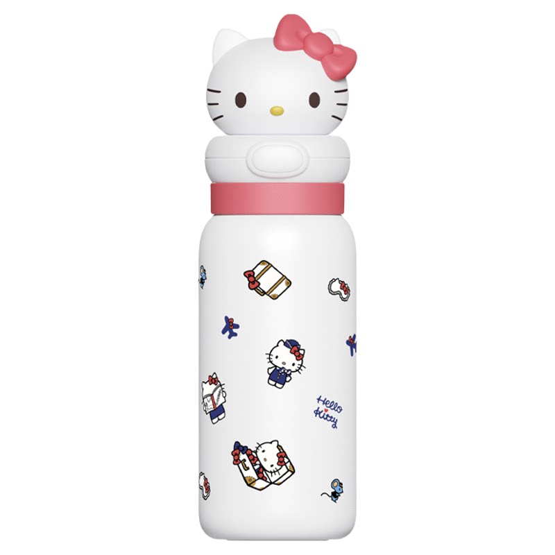 正版三丽鸥凯蒂猫美乐蒂保温杯
