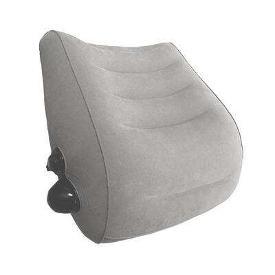 按压式便携护腰办公室充气枕头