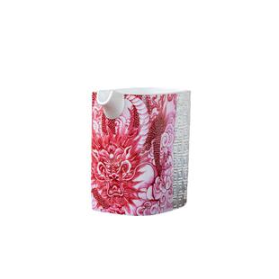 何赋森手作胭脂红龙纹公道杯鎏银家用茶桌礼盒功夫茶具泡茶公道杯