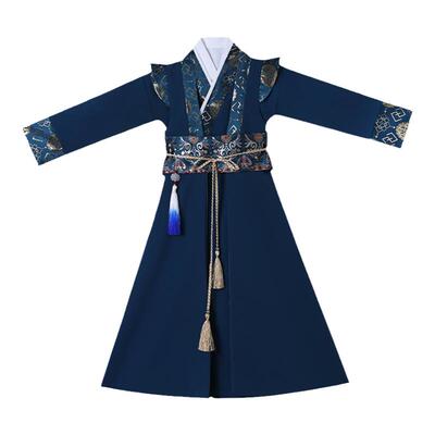 汉服男童夏季2026新款男款中秋儿童古风唐装演出服夏款中国风古装
