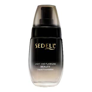sedell诗黛尔轻透无暇美颜粉底液遮瑕不脱妆控油持久干混油皮正品