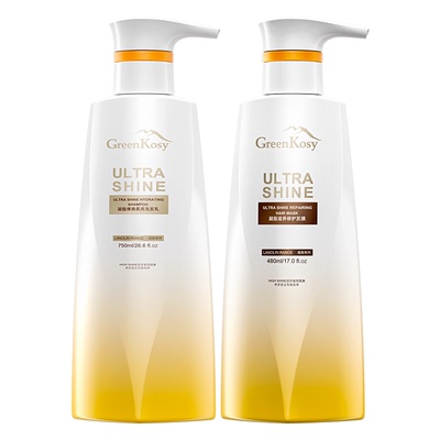 绿色溪谷滋养修护洗发水发膜