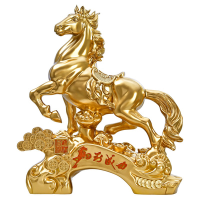 鑫源祥马到成功摆件骏马装饰品
