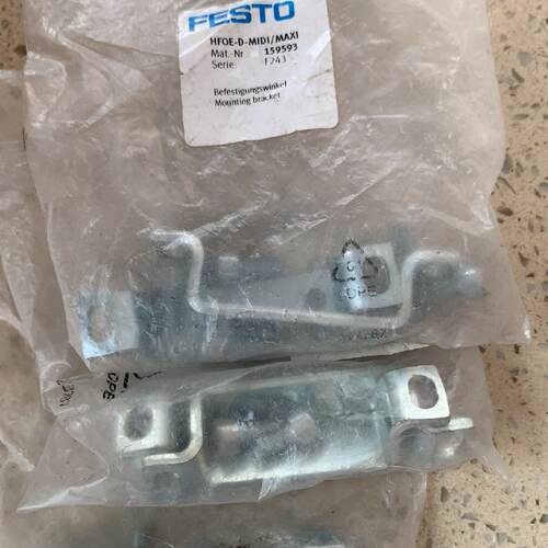 【请询价】FFESTO 安装支架，订货号159593，型号HFOE-D