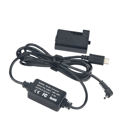 DRE10 PD/TYPE-C适配器EOS 1100D 1200D 1300D X50 T3 LPE10电池