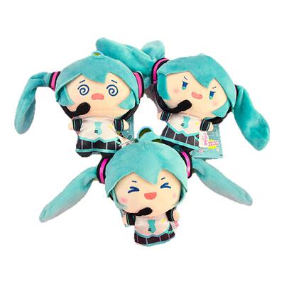Miku初音未来马尾甩甩毛绒娃娃