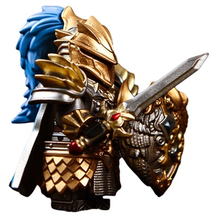 凯伊第三方圆桌爵士鲍斯亚瑟王中古玩具拼装积木人仔兰斯洛特骑士