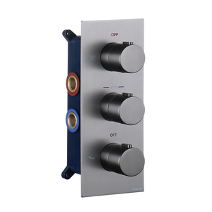 鼎菲恒温暗装花洒龙头预埋件混水阀开关主体配件套组精铜多色可选