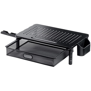 日本山业电脑增高台架子桌面笔记本增高架屏幕托架办公收纳置物架