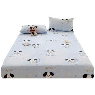 无印良品床单单件纯棉100全棉宿舍学生儿童单人床笠四季款三件套