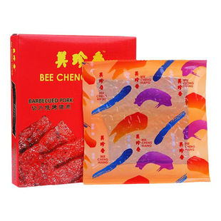 美珍香180g切片烧烤猪肉真空礼盒装节日送礼礼品年货肉类零食礼盒