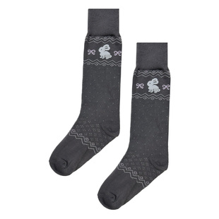 fragileheart易碎商店 小兔费尔岛袜子冬百搭针织中筒袜（不退换