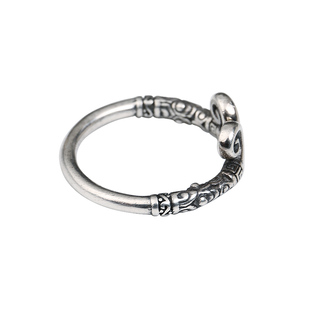 YUKI黑神话悟空周边纯银戒指情侣银戒子国潮经典男女情人紧箍咒