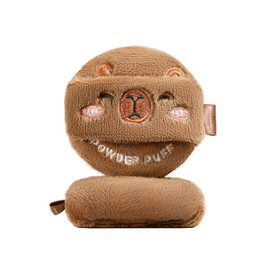 欧亿姿散粉扑植绒粉扑不吃粉定妆专用粉饼散蜜粉扑长短绒动物系列